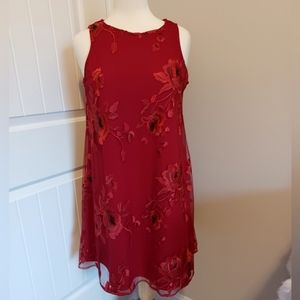 NWT BEIGE by ECI formal dress Sz Small